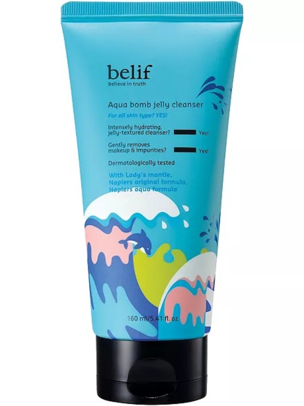 belif Aqua Bomb Jelly Cleanser — Hydrating Jelly Cleanser